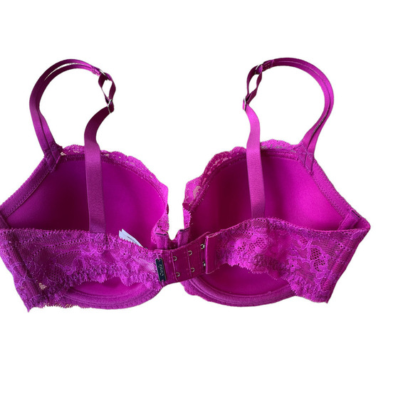Chantelle Magenta/Pink Underwire Bra - Size 34 DD - Picture 11 of 12